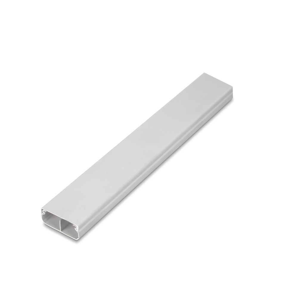 CANALETA SISTEMA X 40X16MM BRANCO 1 METRO CONDUTECK - STECK
