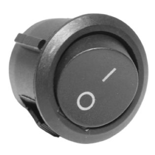 CHAVE COMUTADORA GANGORA UNIV PRETO 80W 2 POS ON/OFF - DNI