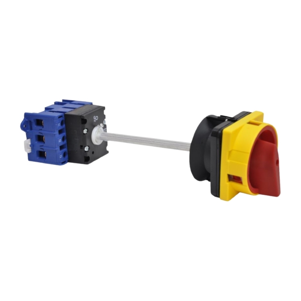 CHAVE SECCIONADORA ROTATIVA COM HASTE PROL 63A 500V?VERMELHO - JNG