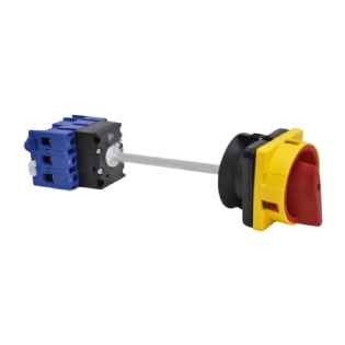CHAVE SECCIONADORA ROTATIVA COM HASTE PROL 32A 500V VERMELHO - JNG