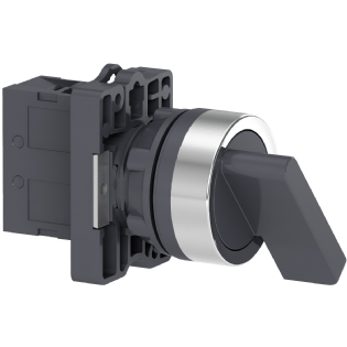COMUTADOR COM MANOPLA LONGA 22MM 2 POSICOES FIXA 1NA - SCHNEIDER