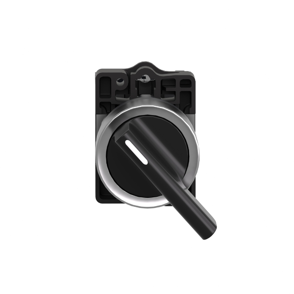 COMUTADORA COM MANOPLA LONGA 22MM 2 POSICOES FIXA 1NA+1NF - SCHNEIDER