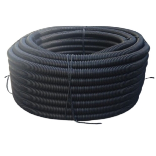 CONDUITE ESPIRAL 1 POLEGADA 32MM PRETO ROLO COM 50 METROS - KANAFLEX