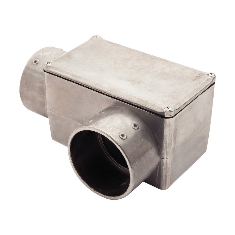 CONDULETE LL ALUMINIO 3 SEM ROSCA COM TAMPA CEGA - TRAMONTINA