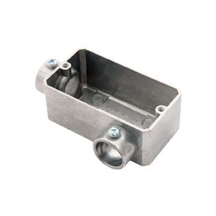 CONDULETE LL ALUMINIO 3/4 POLEGADA SEM ROSCA E TAMPA - TRAMONTINA