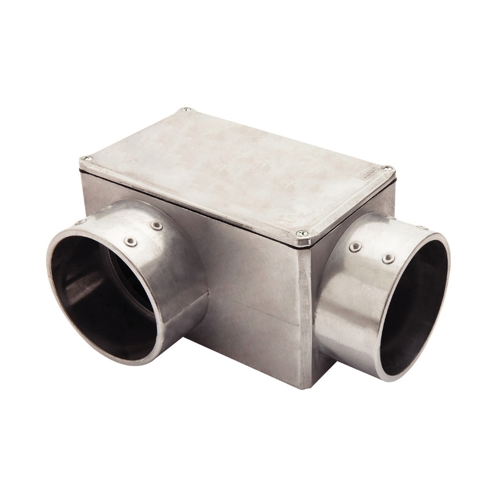 CONDULETE LR ALUMINIO 4 SEM ROSCA COM TAMPA CEGA - TRAMONTINA