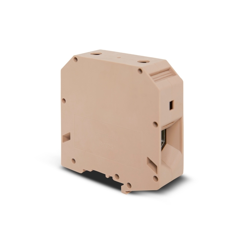 CONECTOR BORNE SAK 50MM BEGE - STECK