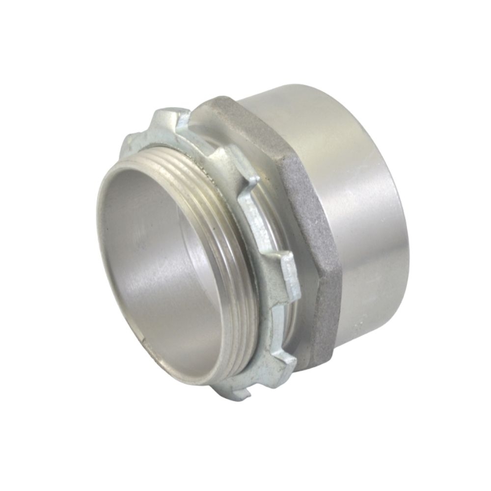 CONECTOR MACHO FIXO 1.1/2 POLEGADA ZINCADO - DELCAFLEX