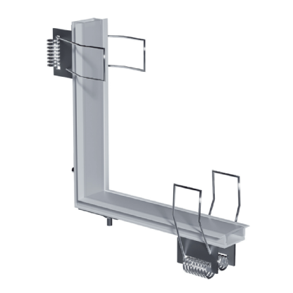 CONECTOR PERFIL EMBUTIR 12MM NANO BRANCO PAREDE/TETO - LUMINATTI