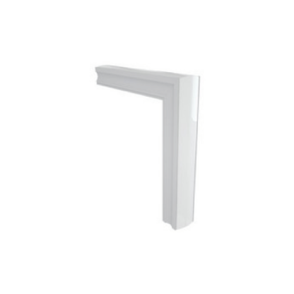 CONECTOR PERFIL SOBREPOR 12MM BRANCO POSITIVO - LUMINATTI