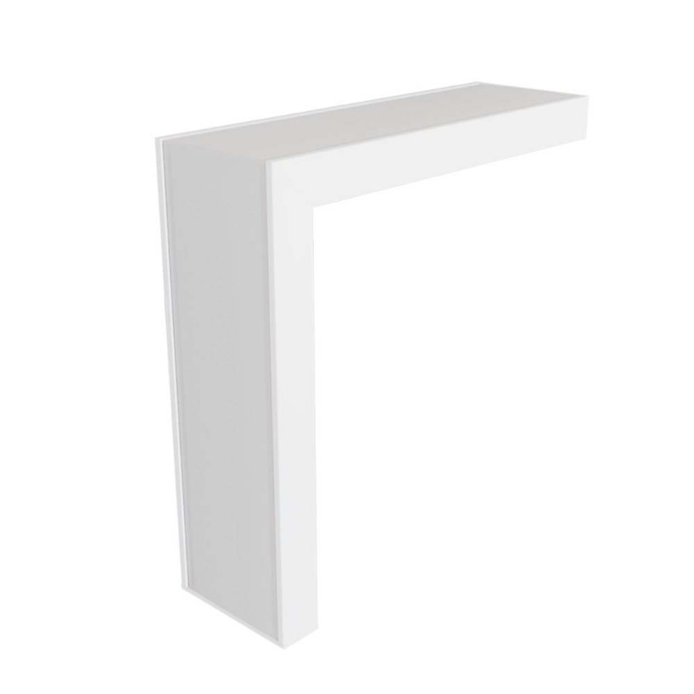 CONECTOR PERFIL SOBREPOR 30MM NANO BRANCO POSITIVO - LUMINATTI