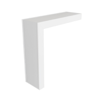 CONECTOR PERFIL SOBREPOR 30MM NANO BRANCO POSITIVO - LUMINATTI