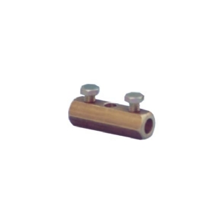 CONECTOR TUBULAR 16/50MM 2 PARAFUSOS - PARATEC