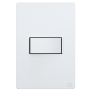 CONJUNTO 4X2 1 INTERRUPTOR PARALELO HORIZONTAL 10A BRANCO ESATTA - WEG