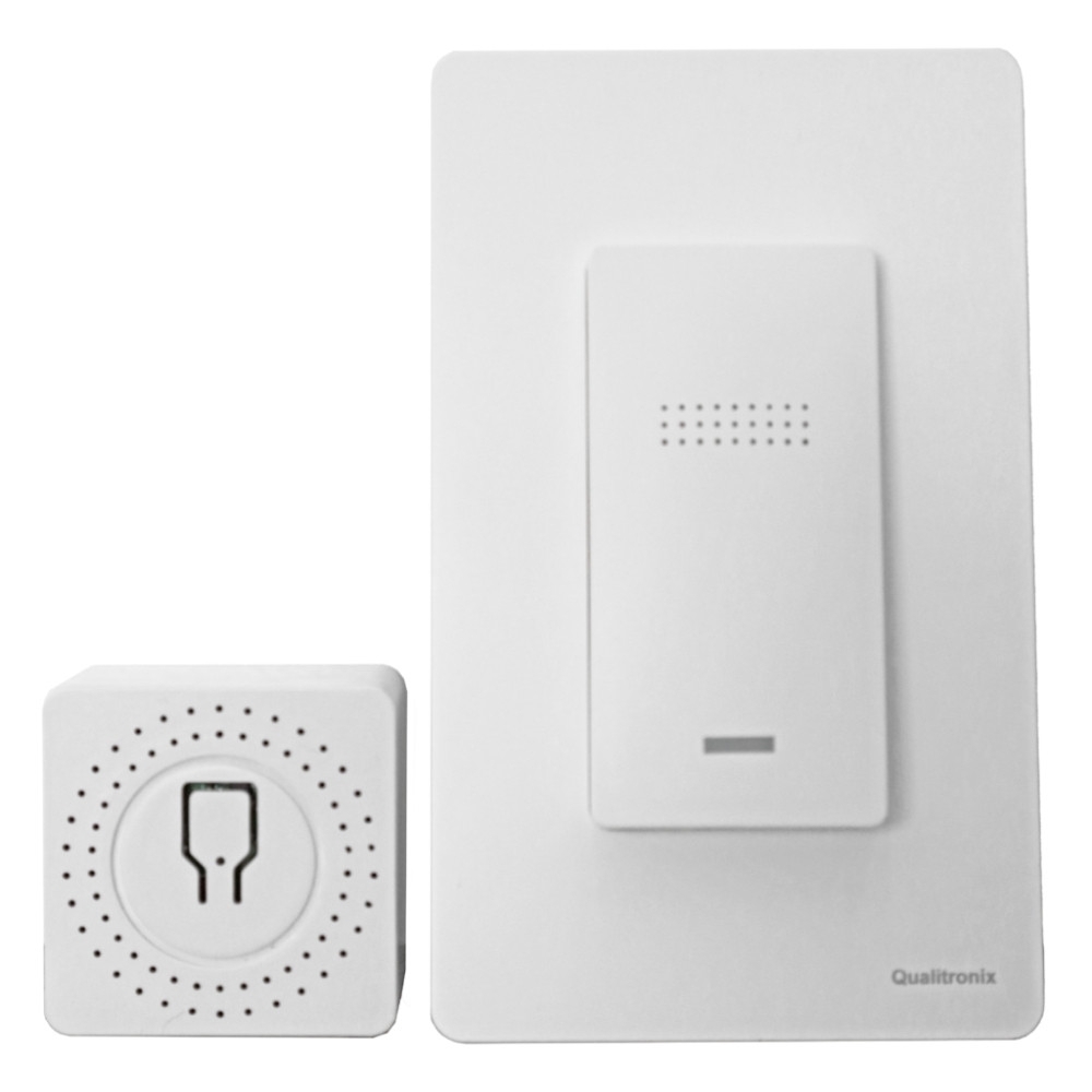 CONJUNTO 4X2 1 INTERRUPTOR PARALELO PORTATIL SEM FIO SEM BATERIA - QUALITRONIX