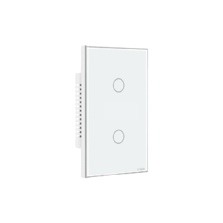CONJUNTO 4X2 2 INTERRUPTORES TOUCH BRANCO WI-FI AMBIENTE CONECTADO - STECK