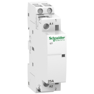 CONTATOR MODULAR 1 POLO 25A 1NA 220V 60HZ - SCHNEIDER