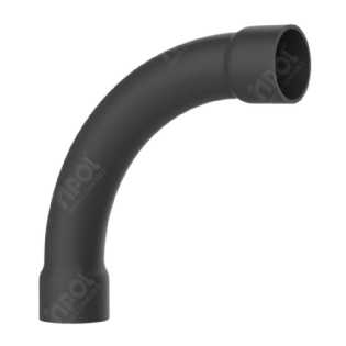 CURVA 90G 1 POLEGADA PRETO - INPOL