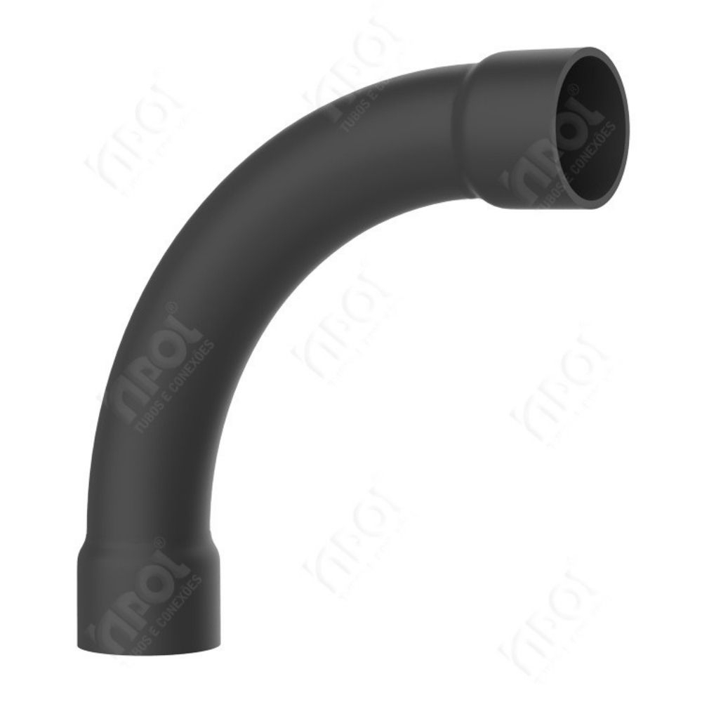 CURVA 90G 3/4 POLEGADA PRETO - INPOL