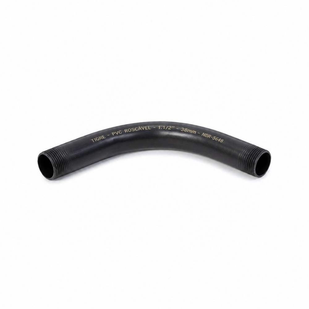 CURVA PVC 2.1/2 POLEGADAS 90 GRAUS - COFLEX