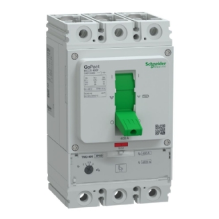 DISJUNTOR CAIXA MOLDADA TRIPOLAR AJUST 280/400A 36KA GO PACT - SCHNEIDER
