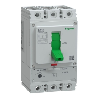 DISJUNTOR CAIXA MOLDADA TRIPOLAR AJUST 224/320A 36KA GO PACT - SCHNEIDER