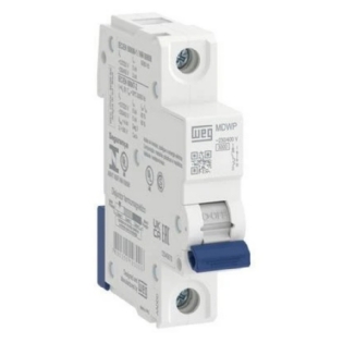 DISJUNTOR DIN 1 POLO 20A 5KA CURVA C - WEG