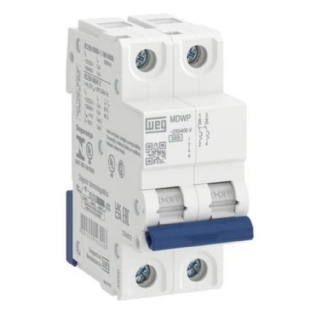 DISJUNTOR DIN 2 POLOS 50A 5KA CURVA C - WEG