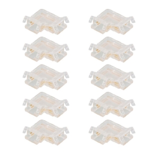 EMENDA L PARA FITA LED 10MM COM 10 PECAS - GAYA