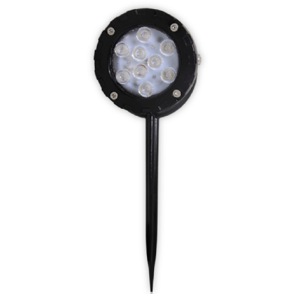 ESPETO LED 8W BIVOLT LUZ AMBAR 1000LM 45 GRAUS PLASTICO PRETO IP65 - ILUCTRON