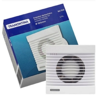 EXAUSTOR PARA BANHEIRO BA 150 127V 9CM - TRAMONTINA