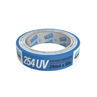 FITA CREPE 24MMX50M AZUL IMOBILIARIA 254UV - TEKBOND