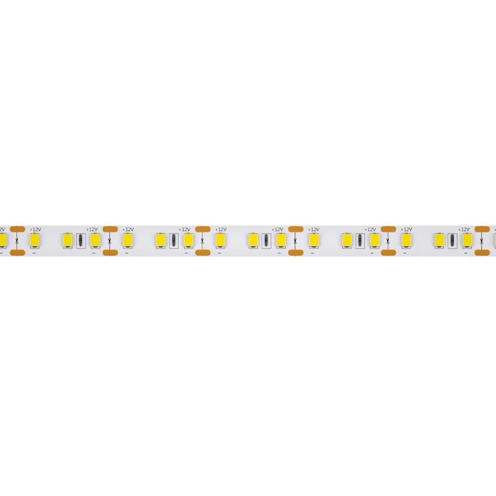 FITA LED 15W/M 12V LUZ AMARELA 2700K 1300LM IP20 COM 5 METROS - LUMINATTI
