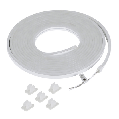 FITA LED NEON SLIM 7W/METRO 12V LUZ AMARELA 2700K 400LM IP65 ROLO 5 METROS - GAYA