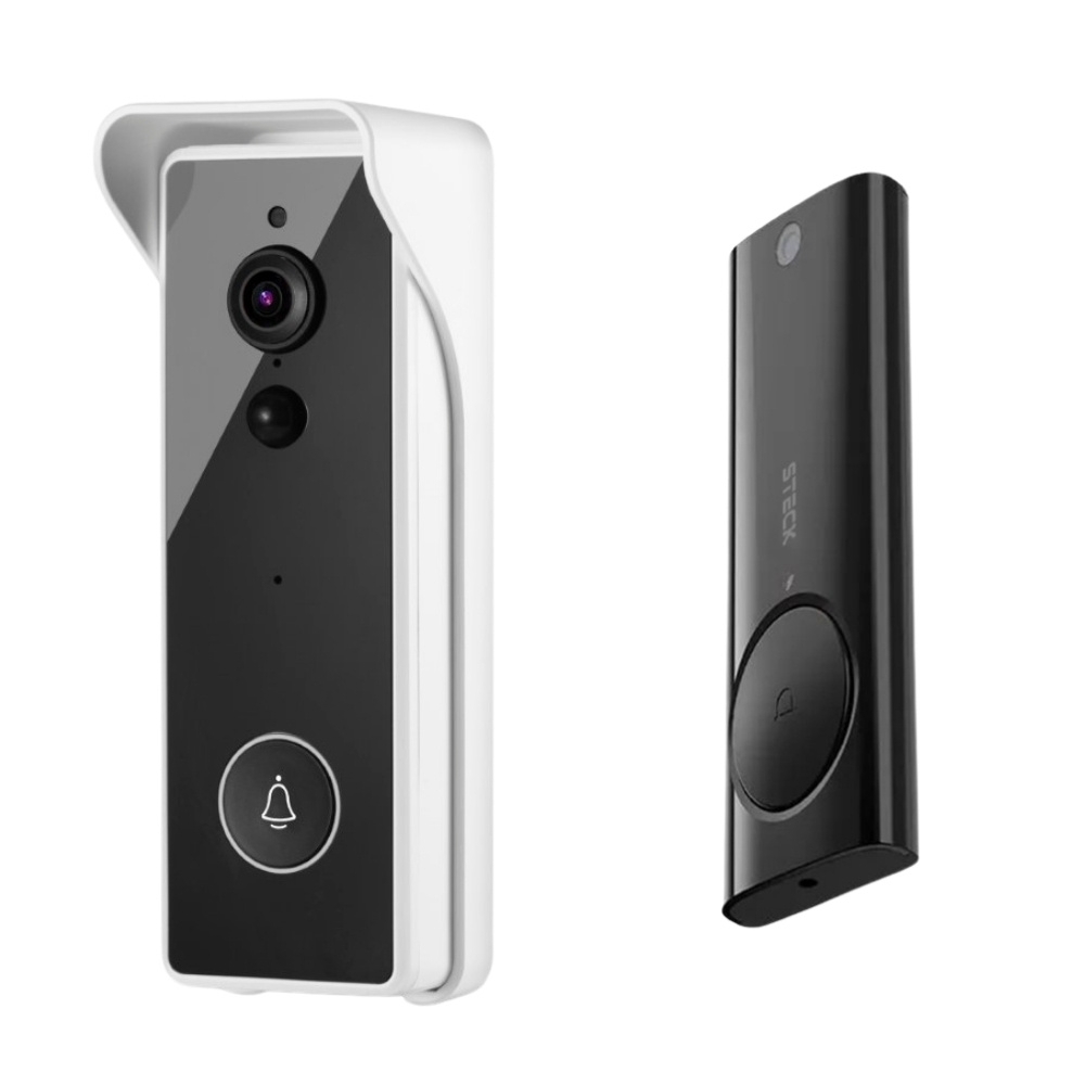 FOTO PORTEIRO/OLHO MAGICO INTELIGENTE WI-FI AMBIENTE CONECTADO - STECK