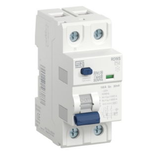 INTERRUPTOR DIFERENCIAL DR 2P 25A 30MA CLASSE AC - WEG