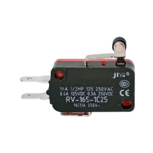 INTERRUPTOR MICRO 16A RV COM HASTE CURTA E ROLDANA - JNG