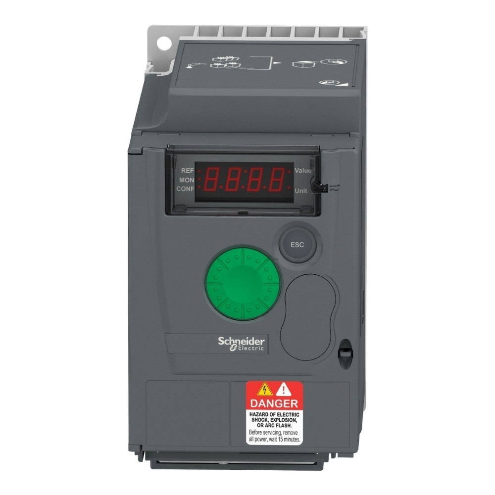 INVERSOR FREQUENCIA TRIFASICO 2,3A 0,75W/1CV - SCHNEIDER