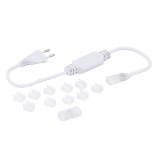 KIT CONEXAO PARA FITA LED COB SLIM 110V/220V IP65 - GAYA