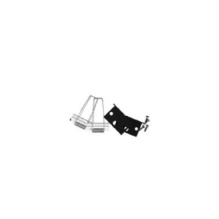 KIT FIXACAO PARA PERFIL EMBUTIR 30MM PRETO - LUMINATTI