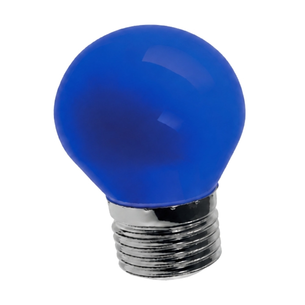LAMPADA LED BOLINHA E27 6W BIVOLT AZUL 480LM - LUMINATTI