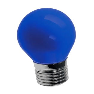 LAMPADA LED BOLINHA E27 6W BIVOLT AZUL 480LM - LUMINATTI