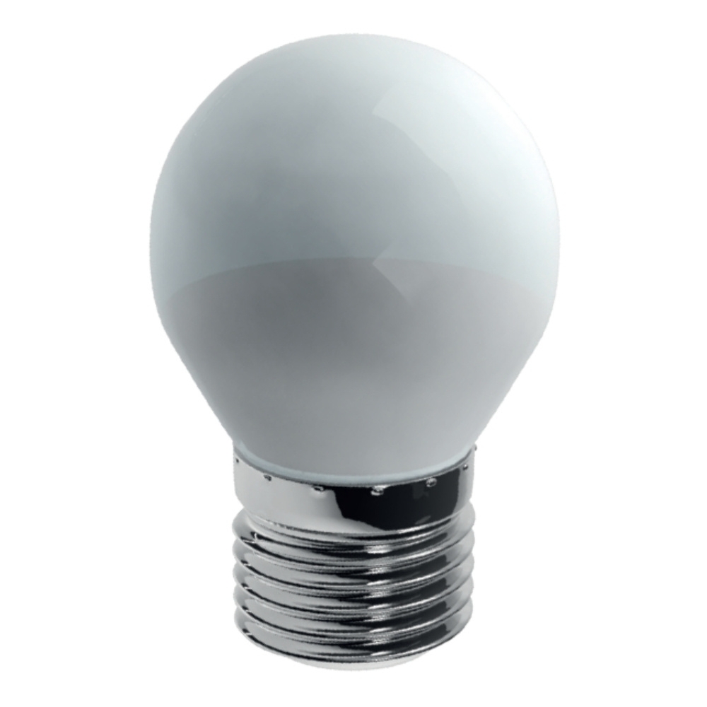 LAMPADA LED BOLINHA E27 6W BIVOLT LUZ NEUTRA 4000K 500LM - LUMINATTI