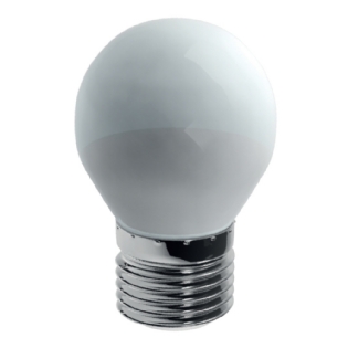 LAMPADA LED BOLINHA E27 6W BIVOLT LUZ NEUTRA 4000K 500LM - LUMINATTI