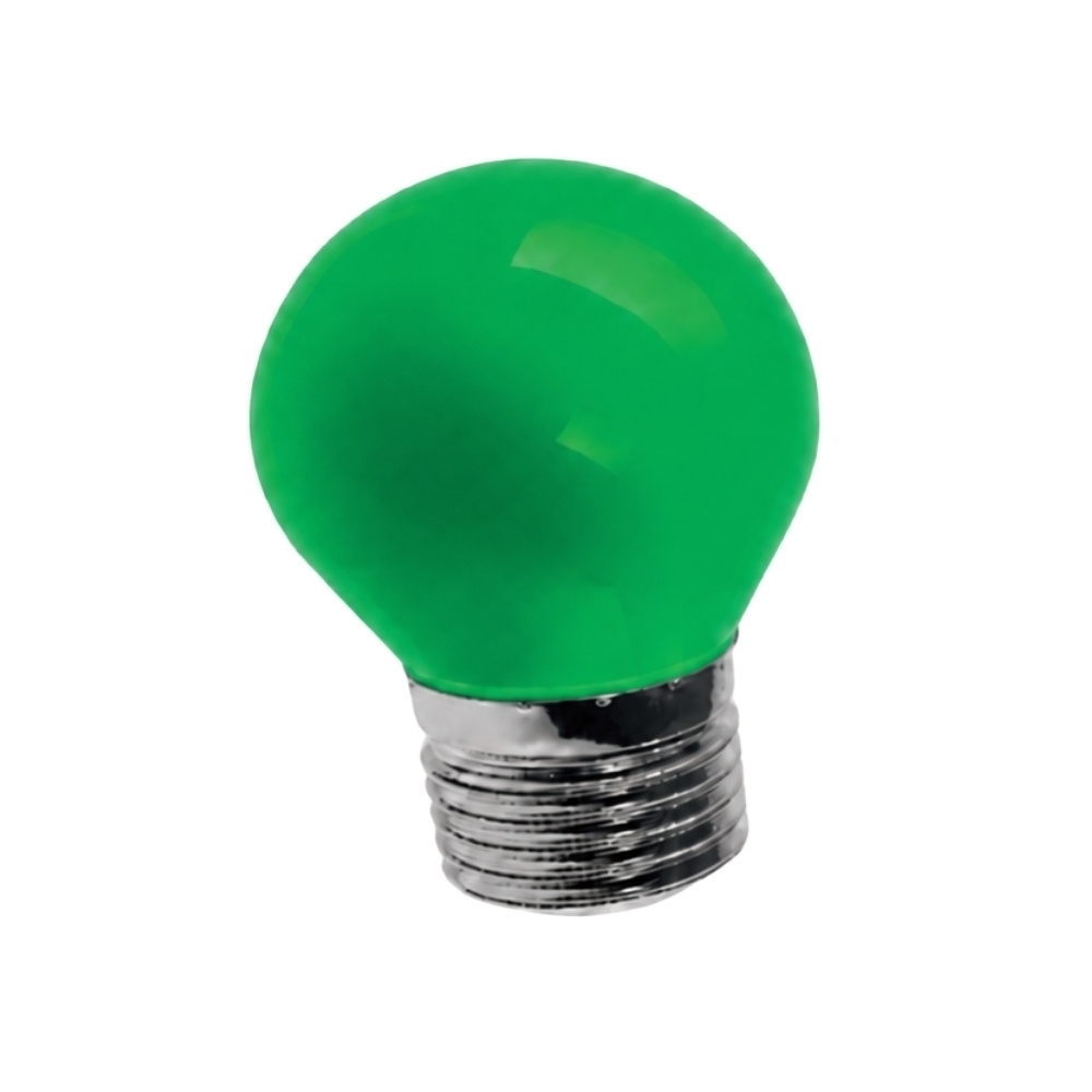 LAMPADA LED BOLINHA E27 6W BIVOLT VERDE 480LM - LUMINATTI