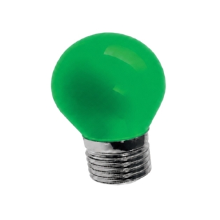 LAMPADA LED BOLINHA E27 6W BIVOLT VERDE 480LM - LUMINATTI