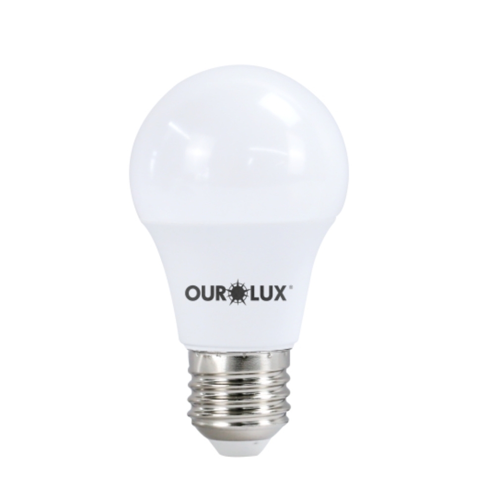LAMPADA LED BULBO E27 12W BIVOLT LUZ NEUTRA 4000K 1018LM - OUROLUX