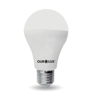 LAMPADA LED BULBO E27 9W BIVOLT 3 TONS DE BRANCO - OUROLUX
