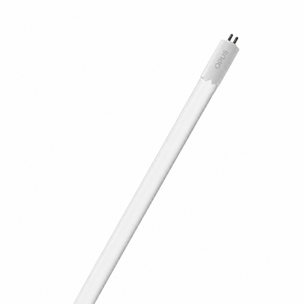 LAMPADA LED TUBULAR T5 9W BIVOLT LUZ AMARELA 3000K 900LM G5 0,60 METROS - OPUS LED