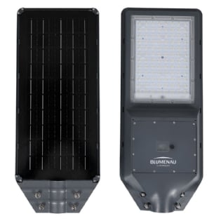 LUMINARIA LED PUBLICA 200W BIVOLT LUZ BRANCA 6500K 3000LM TECH SOLAR - BLUMENAU